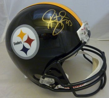 Troy Polamalu Autographed Pittsburgh Steelers Full Size Helmet