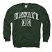 Hawaii Warriors Dark Green Perennial II Crewneck Sweatshirt