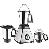 Preethi Steele Mixer Grinder with Turbo Vent and Improved Couplers