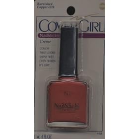 Cover Girl NailSlicks Burnished Copper 4 Fl OZ. Nail Polish (Pack of 2)