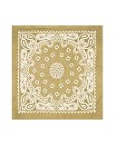 Masterdis Bandana mit original Paisley Muster in 34 verschiedenen Farben