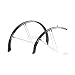 Planet Bike 7028-5 Full Road Cascadia Mudflaps (Black,35-mm width/130-mm)