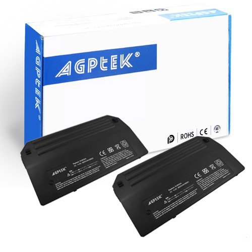 2 Pack !!! Agptek Hi-Capacity Li-ion Battery [6600mAh 12-cell] For HP 6710b 6710s 6715s 8510p 8710w 8710p NC4200 NC4400 NC6120 NC6140 NC6230 NC6320 NC8230 NW8240 NW9440 NX6110 NX6115 NX6130 NX6325 NX7300 NX7400 NX8420 TC4200 Series Fits EJ092AA Laptop Notebook Main Battery On Sale