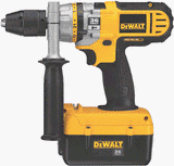 DEWALT DC900KL 36-Volt 1/2-inch Lithium Ion Cordless Hammerdrill/Drill/Driver Kit with NANO Technology