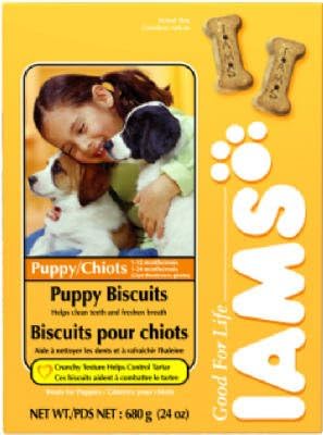 Wilson Pet Supply 19424 Dog Treats, Original, Puppy, 24-oz. - Quantity 6