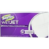 Swiffer WetJet Spray Mop Floor Cleaner Pad Refills, 24-Count (Pack of 2) (Packaging May Vary)