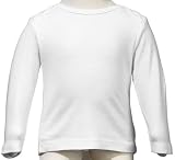 Bella Baby Long Sleeve T-Shirt. 105 - 12/18 Months - White