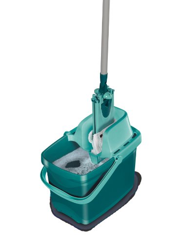 Leifheit 55356 Set Combi Clean Twist inkl. Eimer mit Presse und Bodenwischer mit Micro Duo Bezug