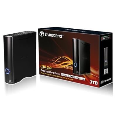 Transcend 3.5-inch 3 TB USB 3.0 StoreJet (TS3TSJ35T3)