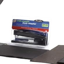 Swingline 747 Classic Desk Stapler, 20 Sheet Capacity, Black (S7074771H)