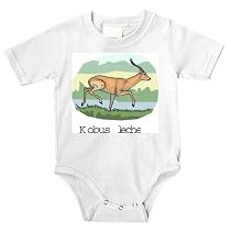 Onesie with africa, kobus, deer, lechwe, savannah, walk, running, antelope, animal, savanna