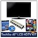 Toshiba 46UX600U 46 1080p HD LED TV, ClearFrame 120Hz w/ 5:5 Pull-Down Option, Net TV, Wi-Fi Capable, HDTV High-performance Hook-Up  Maintenance Kit, AV Home Theater Power Protection,  ISF HDTV Calibration DVD