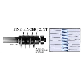Whiteside 3390 Fine Finger Joint Router Bit