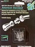 Whedon American Standard Ball Joint Shower Arm Adapter