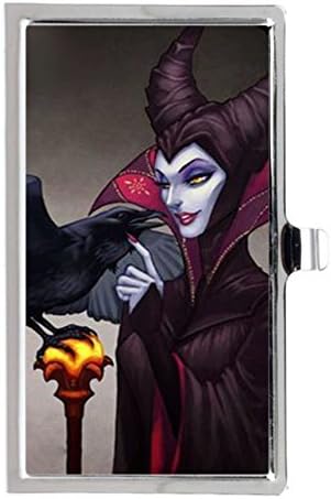 Meleficent Beauty Custom Excellent design style Business Card Holder Card Aluminum Case