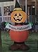 Halloween Inflatable Pumpkin Witch Airblown Decoration