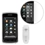 Transparent Clear Crystal Snap-on Cover Case with Clip + Clear Reusable LCD Screen Protector for ATT LG Vu CU920 Cell Phone