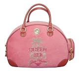 Juicy Couture Rhinestone Queen Bee Terry Pet Dog Carrier Bag Tote
Pink