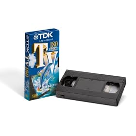 E180 VHS Video Tape (5 pack)