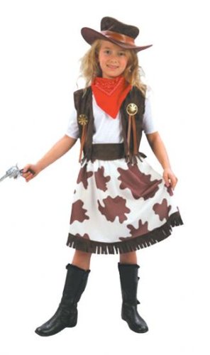 Childrens Toyshop  Toys : Medium Childrens Cowgirl Costume