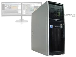 HP XW4300 Intel Pentium 4 3600 MHz 160Gig Serial ATA HDD 1024mb DDR2 Memory DVD ROM Genuine Windows XP Professional Edition Desktop PC Computer Professionally Refurbished by a Microsoft Authorized Refurbisher