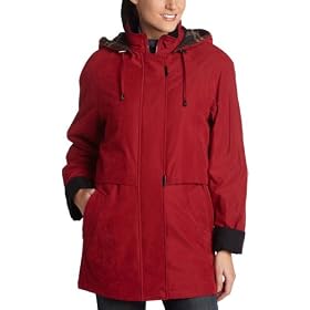 Liz Claiborne Ladies Short Micro-Fiber Polyfilled Jacket
