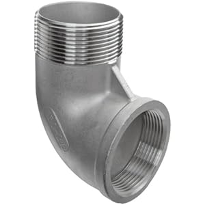 Raccordo A T In Acciaio Inox 304 - Filettatura NPT 1/2" Femmina Per Tubazioni - Foto 7