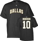 Brenden Morrow Dallas Stars Black Name and Number T-Shirt