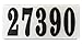 Qualarc SRP-AB01-BLK Serrano Low Voltage Plastic Rectangular Lighted Address Plaque with 4 inch Black Polymer Numbers