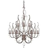 Bohemian - 16 Light Crystal Chandelier Lighting Fixture - Rhapsody Black - B6432
