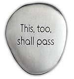 Cathedral Art SS125 This Too Shall Pass Soothing Stone, 1-1/2-Inch