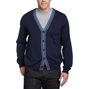 Buy Perry Ellis Mens Contrast Trim Cardigan by var goTwisterProductImageStrings = new Object();goTwisterProductImageStrings['prodImageNotAvailTextNoColor'] = 