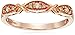 Amazon Essentials 10k Gold Diamond Band (1/10 cttw, IJ Color, I2-I3 Clarity), (previously Amazon Collection)