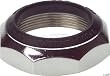 YST 1-1/8" Steel Top Nut Chrome
