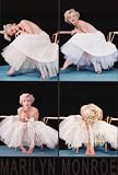 Marilyn Monroe (Ballet Dancer, 4 Poses) Unframed Movie Poster Print (Framing and Wood-Mounting also available) - 24' X 36'