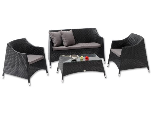 Gartenmöbel Rattan Garnitur 