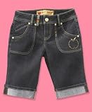 Apple Bottoms - Apple Bottoms Little Girl Denim Bermuda Shorts