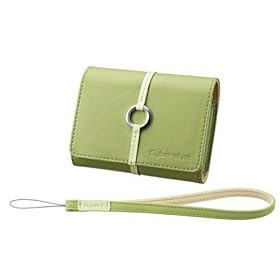 Sony LCS TWB/G - Soft case for digital photo camera - genuine leather - green
