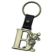 Mickey Mouse Letter B Brass Key Chain