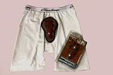 Rawlings Youth Compression Short with Cage Cup (White Short)