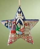 Nativity Star Hanging Ornament