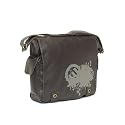 Animal Brown Messenger Shoulder Bag - Cracked PVC Torque