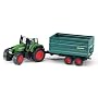 Fendt Favorit 926 Vario with Double axel tipping trailer