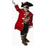 Deluxe Pirate Captain Children's Costume Set