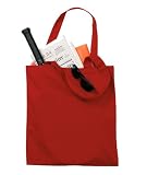 Solid-Color Tote Bag without Gusset