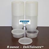 Delitainer8oz.DeliFoodContainersw/Lids-Packof40By:Newspring