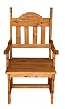 IMAGE OF Arm Chair Wood Seat