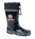 Ricki & Kuno, Kinder Gummistiefel, dunkelblau, RENO Art. 95448