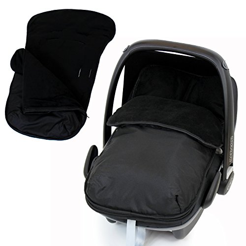 Universal Car Seat Footmuff To Fit Graco Junior Baby Black ecdcsrfgv rt