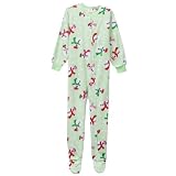 Girls' Circo  Snowman Blanket Sleeper - Green